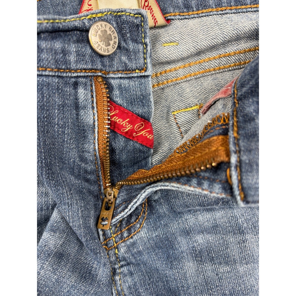 Lucky Brand Sweet N Straight Jeans Womens 4/27 (27x31) Medium Wash Blue Denim - Picture 4 of 9